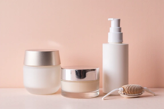 Elegant anti-aging skincare products